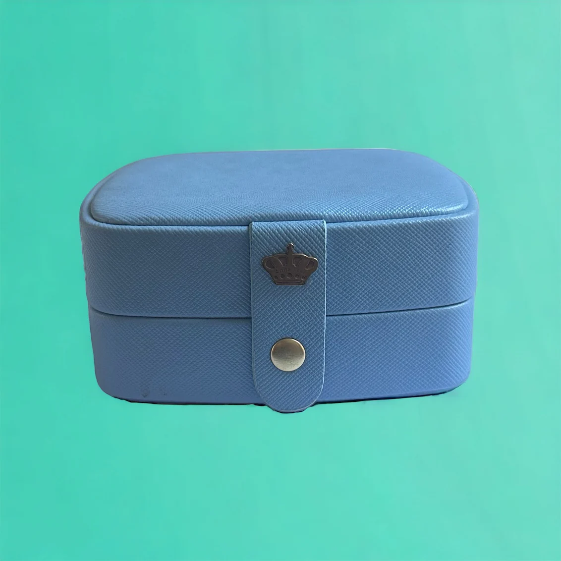 Baby blue jewellery box