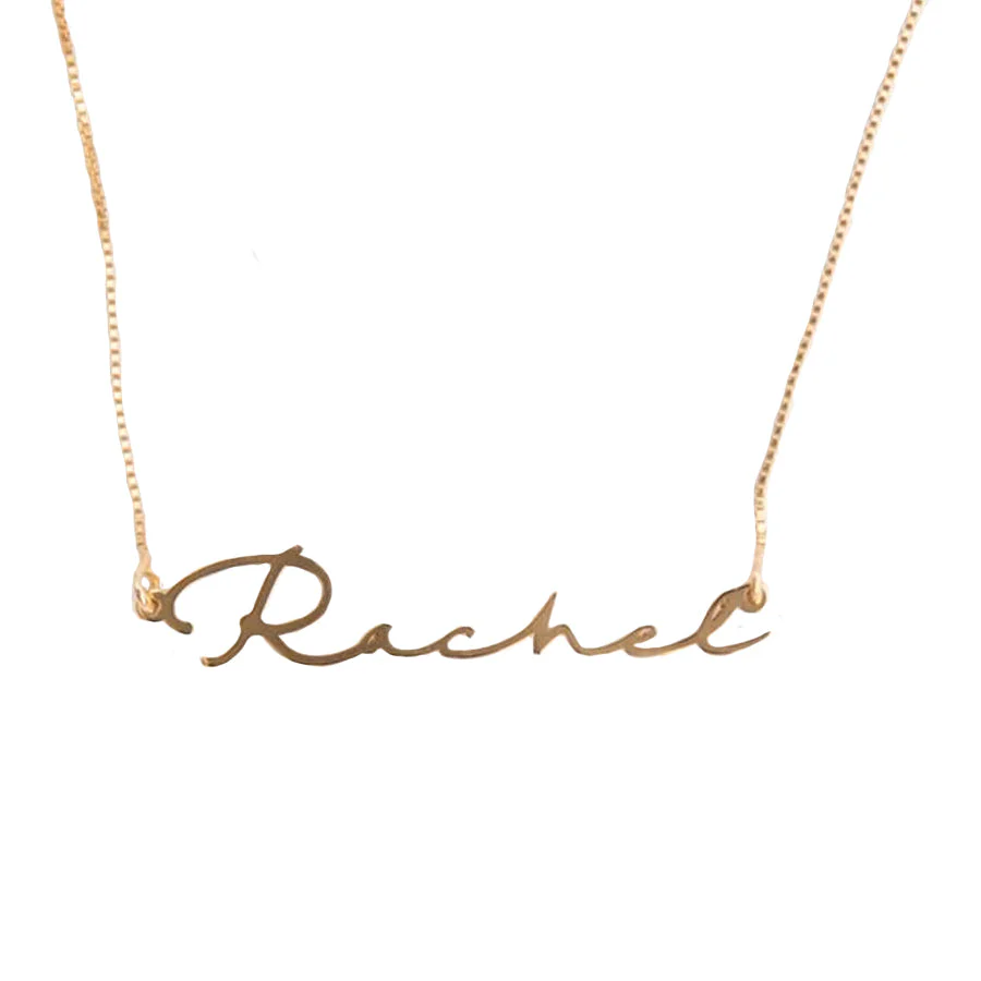 Bespoke Handwriting Name Necklace - Image 8