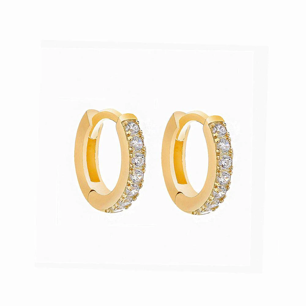 Celeste Huggie Hoops - Image 4