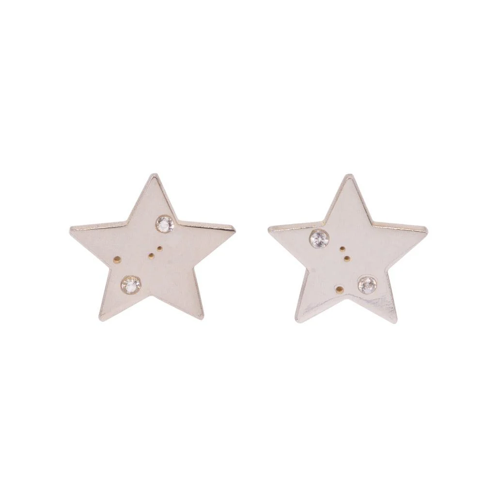 Star Constellation Stud Earrings - Image 6