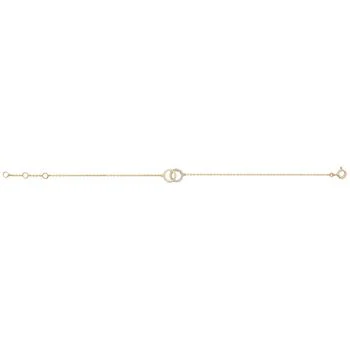 Double Circle Ladies Bracelet - Image 2