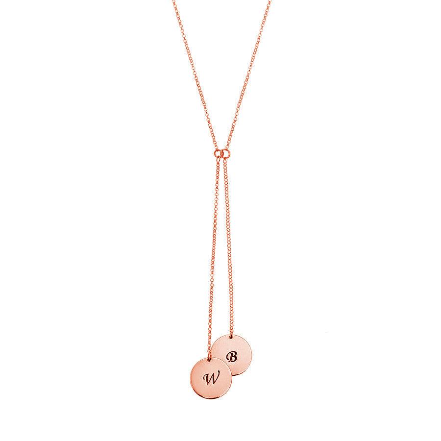 Engraved Balance Necklace - Image 3