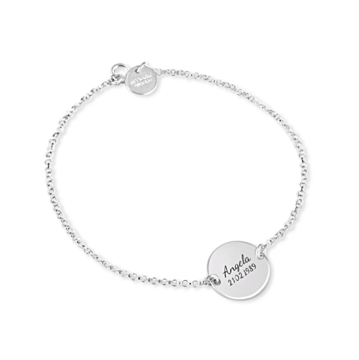 Engraved  Pet Name Date Bracelet - Image 3