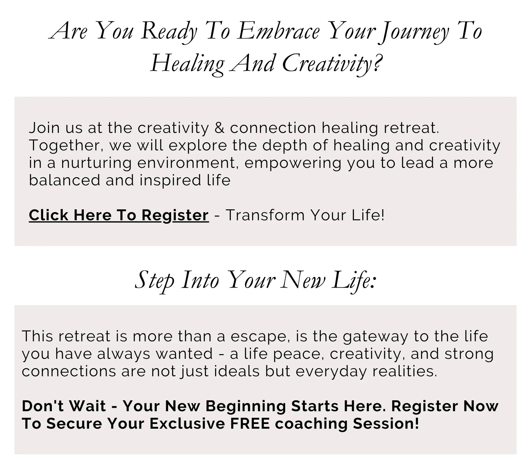 Find your sparkle - Wellness Retreat - Image 8
