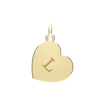 Heart Initial Pendant - Image 13