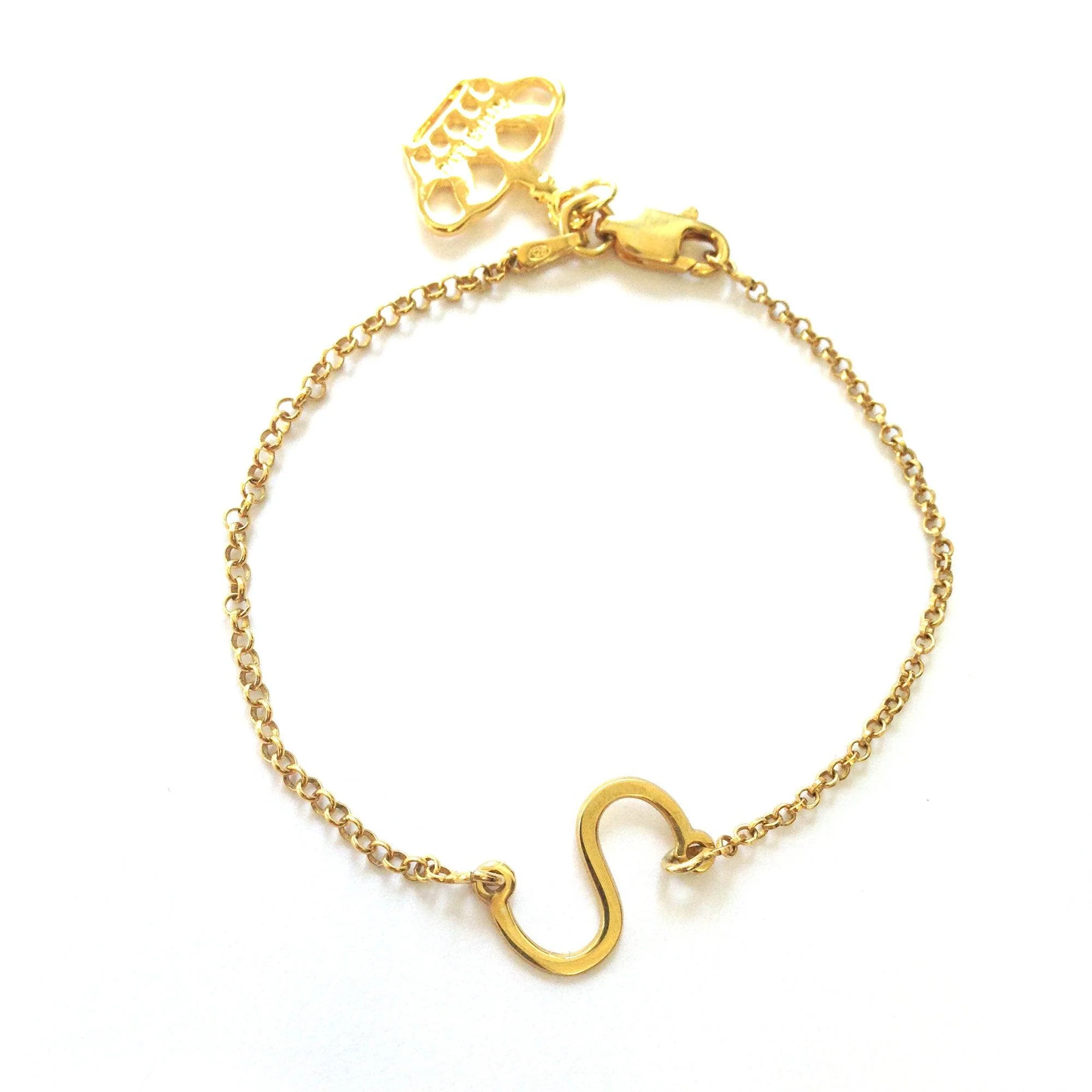Initial Sideway Bracelet - Image 5