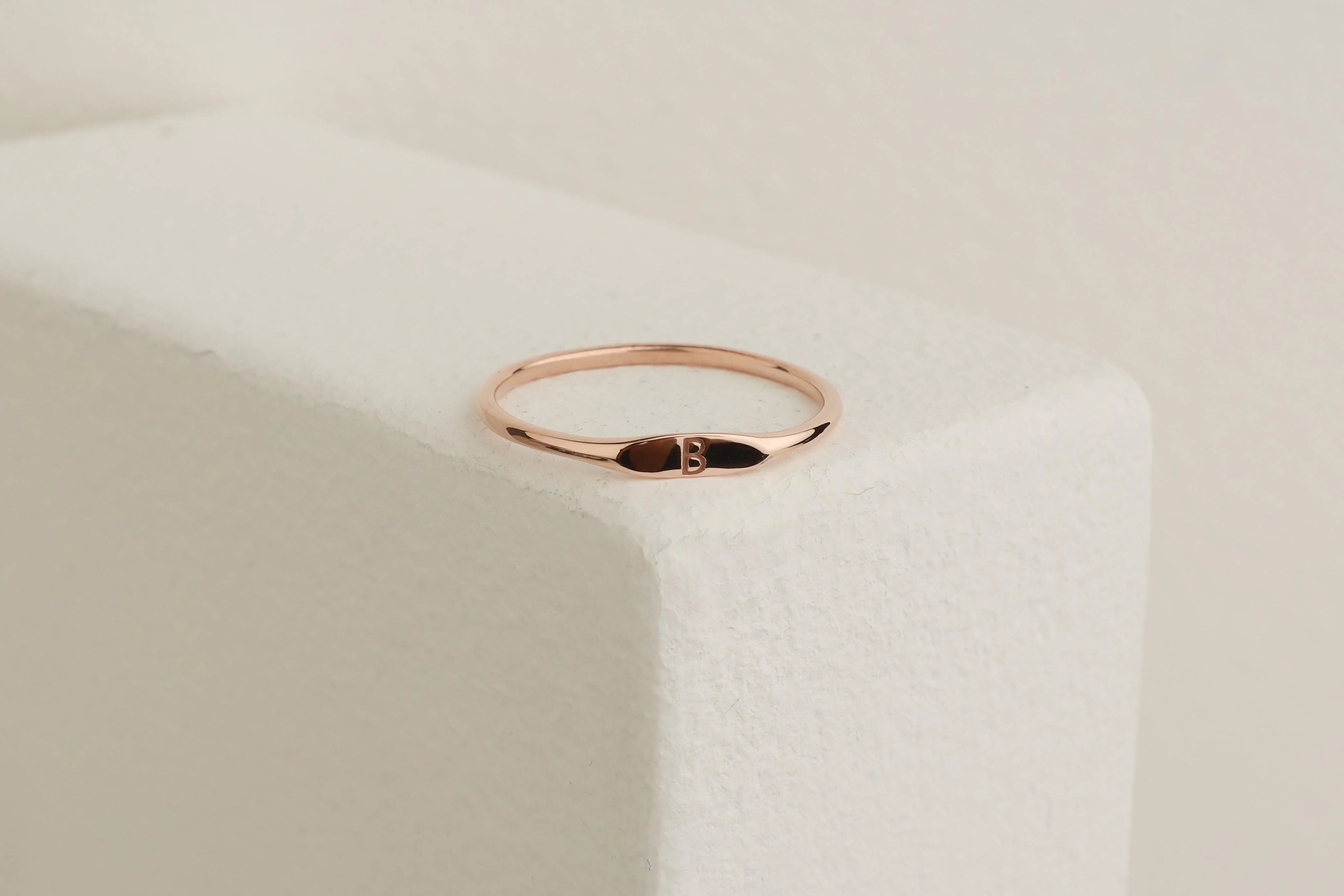 Initial Stackable Ring - Image 2