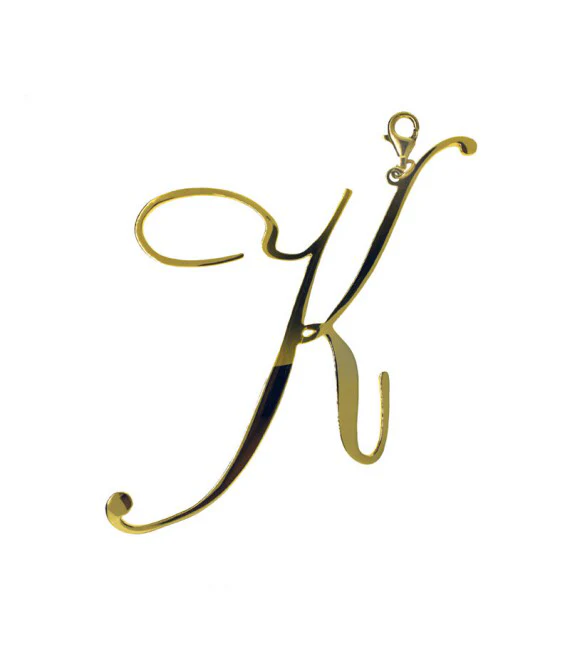Initial Oversized Charm - Image 6
