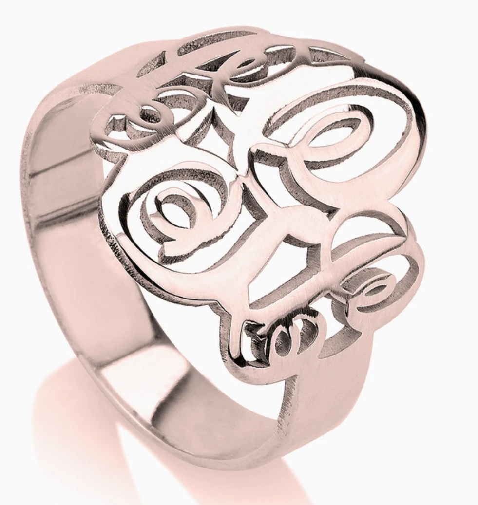 Monogram Signet Ring - Image 2