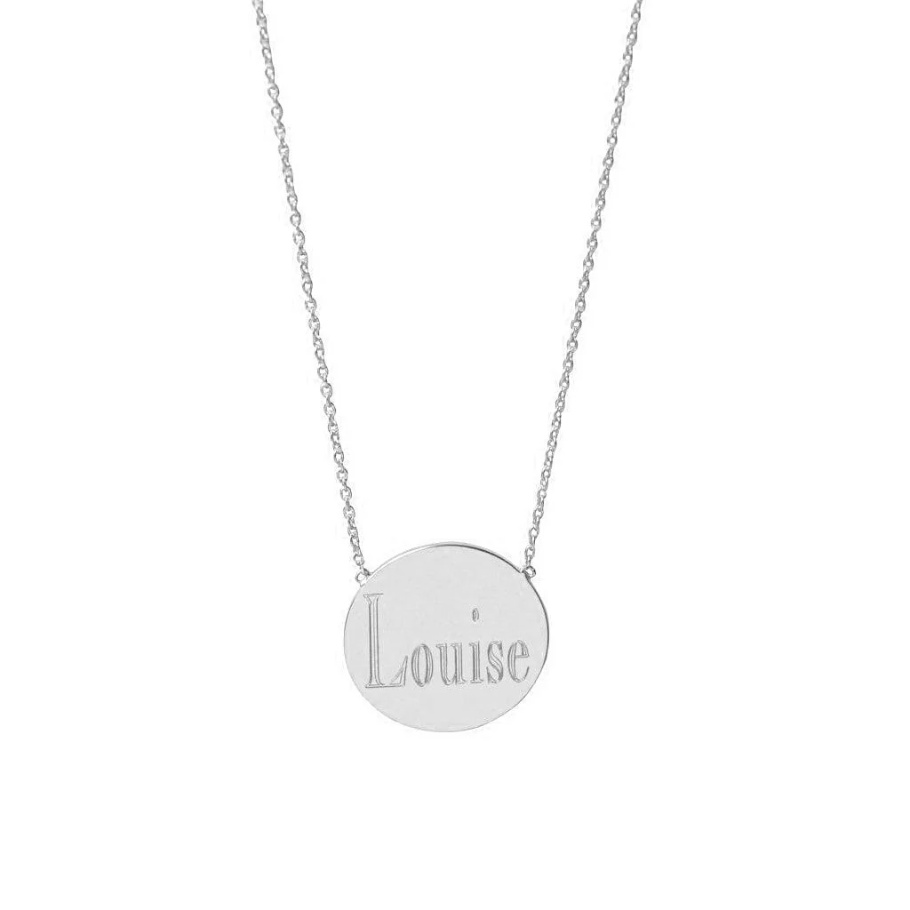 Name Disc Necklace - Image 3