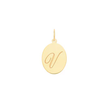 Oval Initial Pendant - Image 20