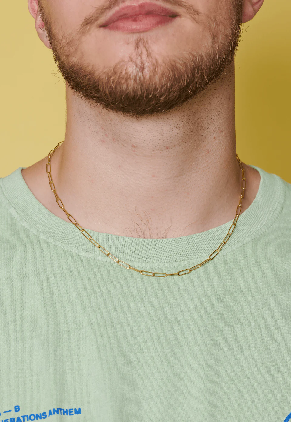 Paperclip Chain Necklace - Image 4