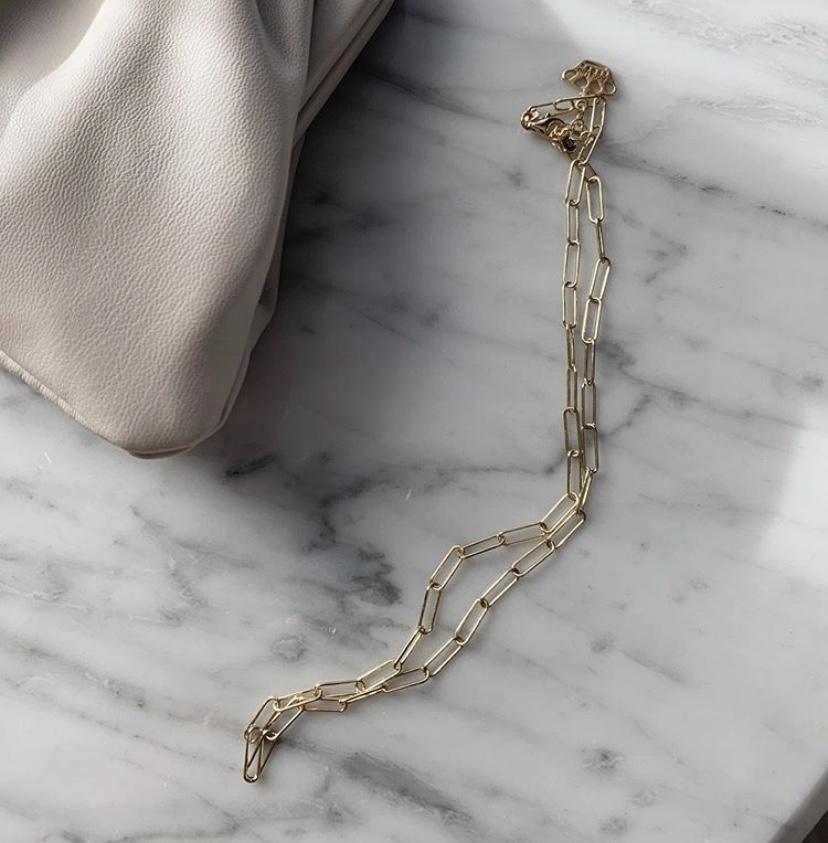Paperclip Chain Necklace - Image 5