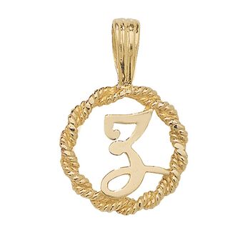 Rope Initial Pendant - Image 26