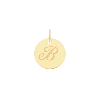 Round Initial Pendant - Image 3