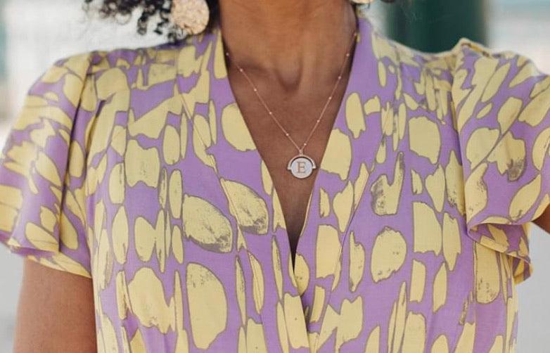 Solid Gold Soraya Necklace - Image 13