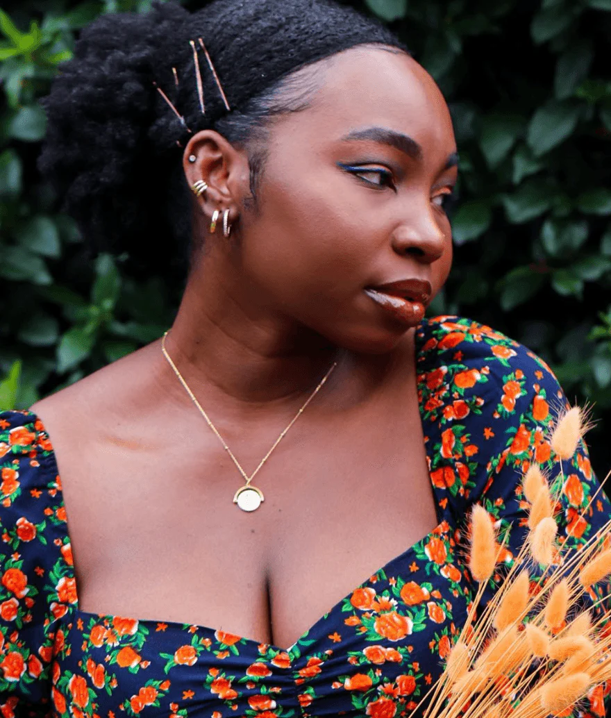 Solid Gold Soraya Necklace - Image 15