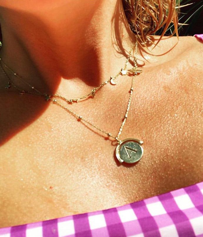 Solid Gold Soraya Necklace - Image 17