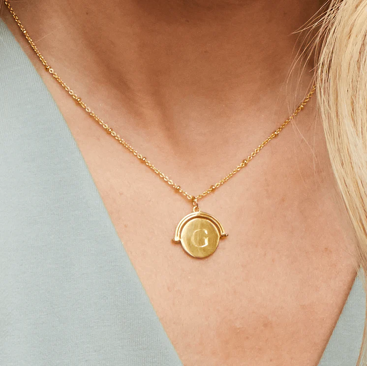 Solid Gold Soraya Necklace - Image 2