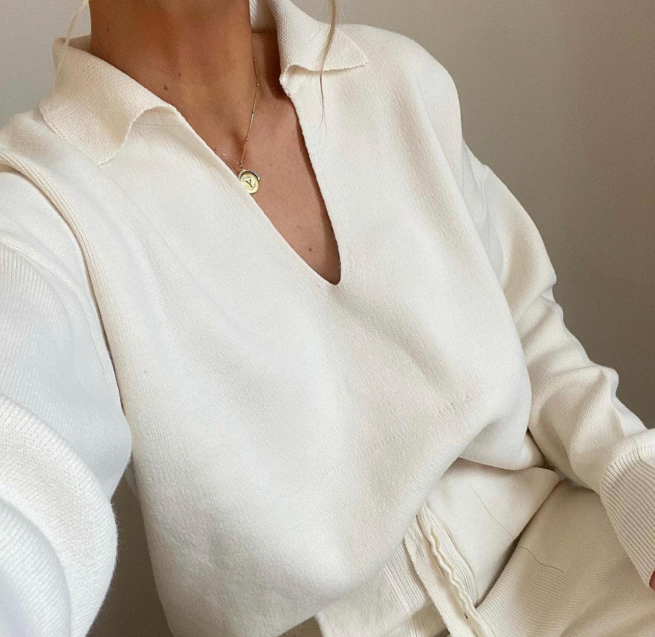 Solid Gold Soraya Necklace - Image 20