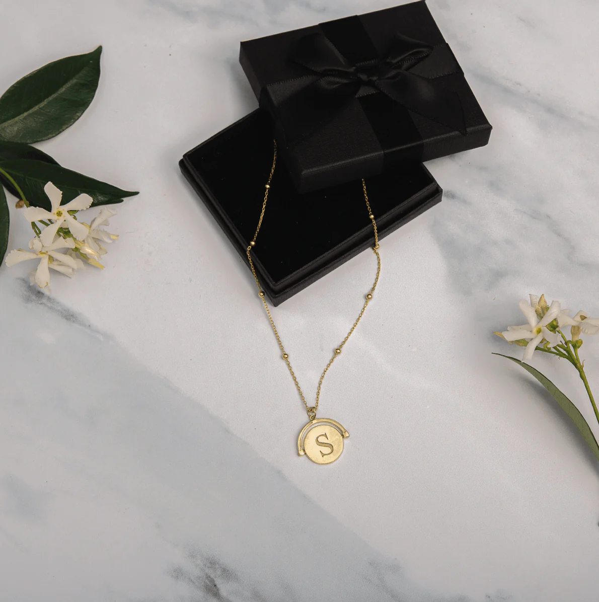 Solid Gold Soraya Necklace - Image 3