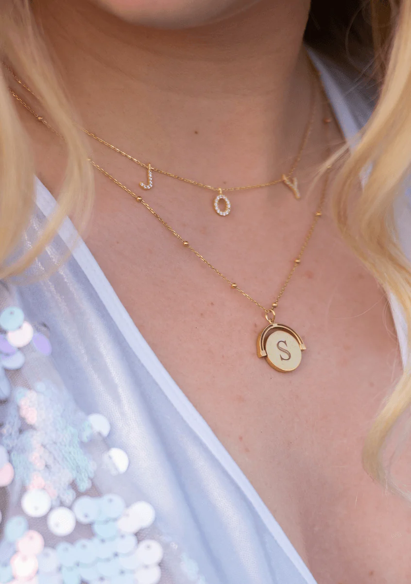 Solid Gold Soraya Necklace - Image 6