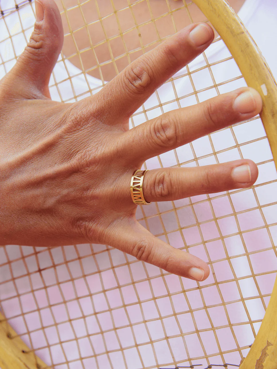 Solid Gold Special Date Ring - Image 4