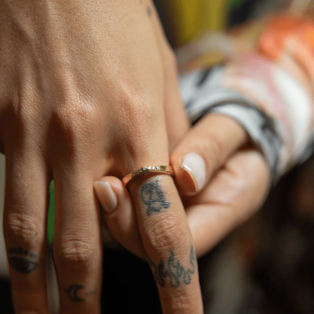 Solid Gold Strength Ring - Image 8