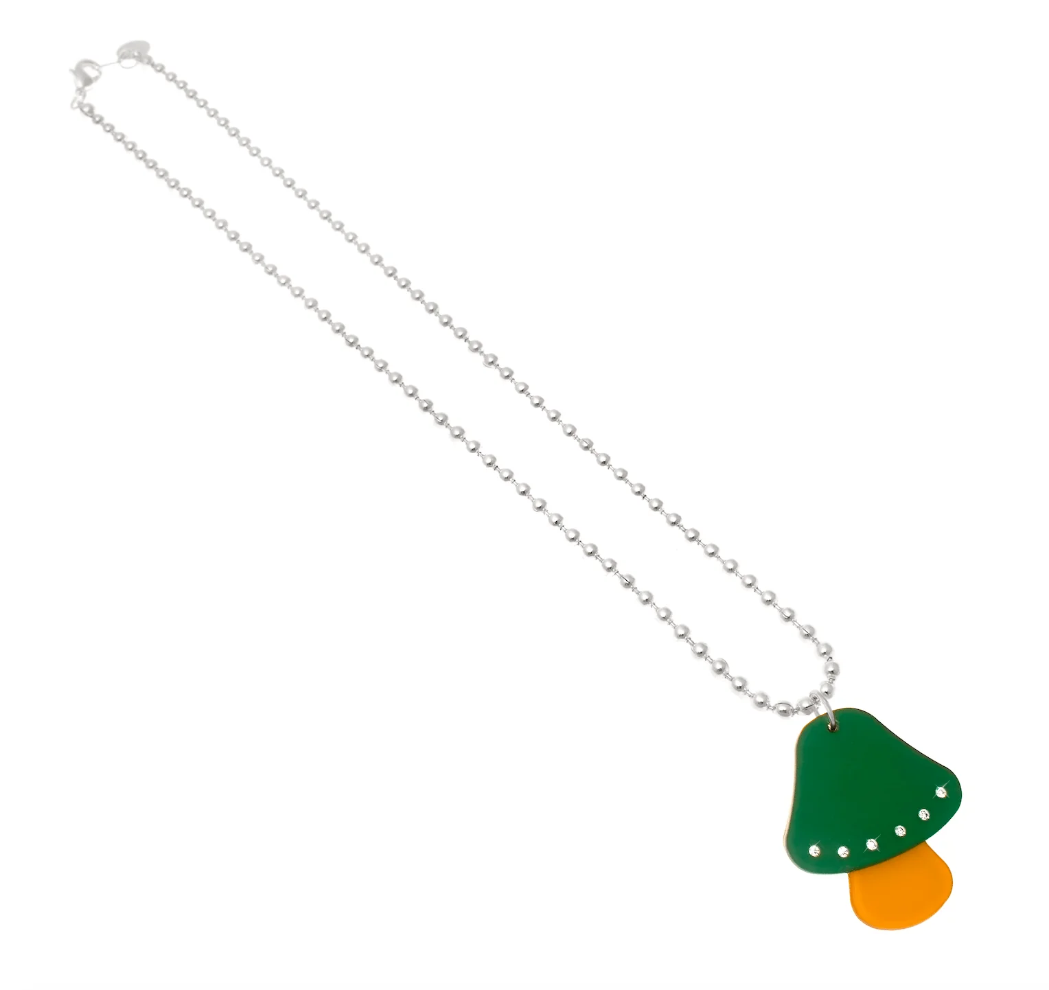 Trippy Mushroom Necklace